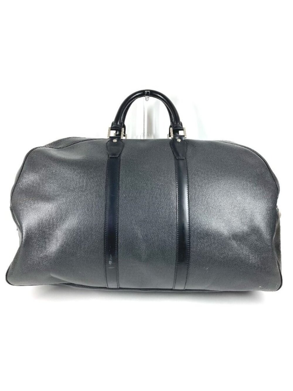 Louis Vuitton Boston Bag Kendall GM Taiga Leather Ardoise Black - Picture 1 of 9
